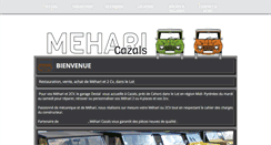 Desktop Screenshot of mehari-cazals.com
